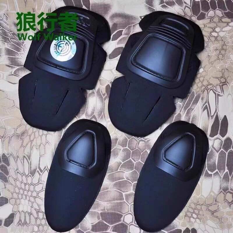 特种兵蛙服护具套装cs战术护膝护肘户外野战膝盖保护作战防护装备