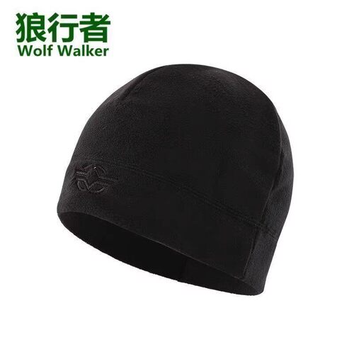 户外特种兵迷彩抓绒帽秋冬季徒步运动帽加绒加厚防风保暖帽战术帽