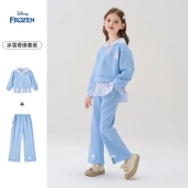 艾莎公主儿童卫衣裤 迪士尼童装 新品 春装 子两件套 女童运动套装