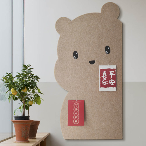 弘昊客厅涤纶环保无味毛毡板厚实