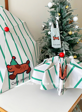 CHIC 红鼻子全自动雨伞ins折叠高颜值小众晴雨两用太阳伞防紫外线