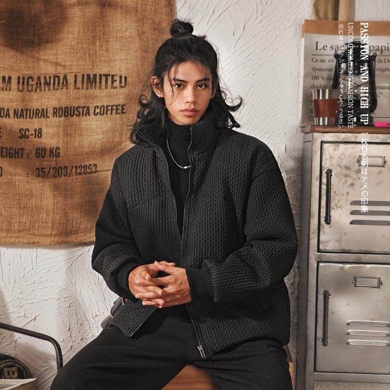 90白鸭绒复古纯色羽绒服