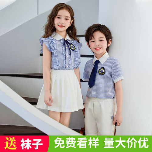 英伦学院风儿童合唱演出服班服