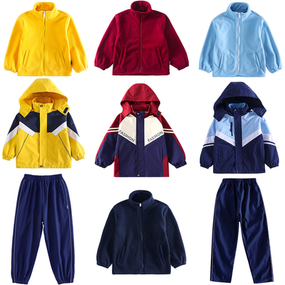 小学生冲锋衣摇粒绒内胆