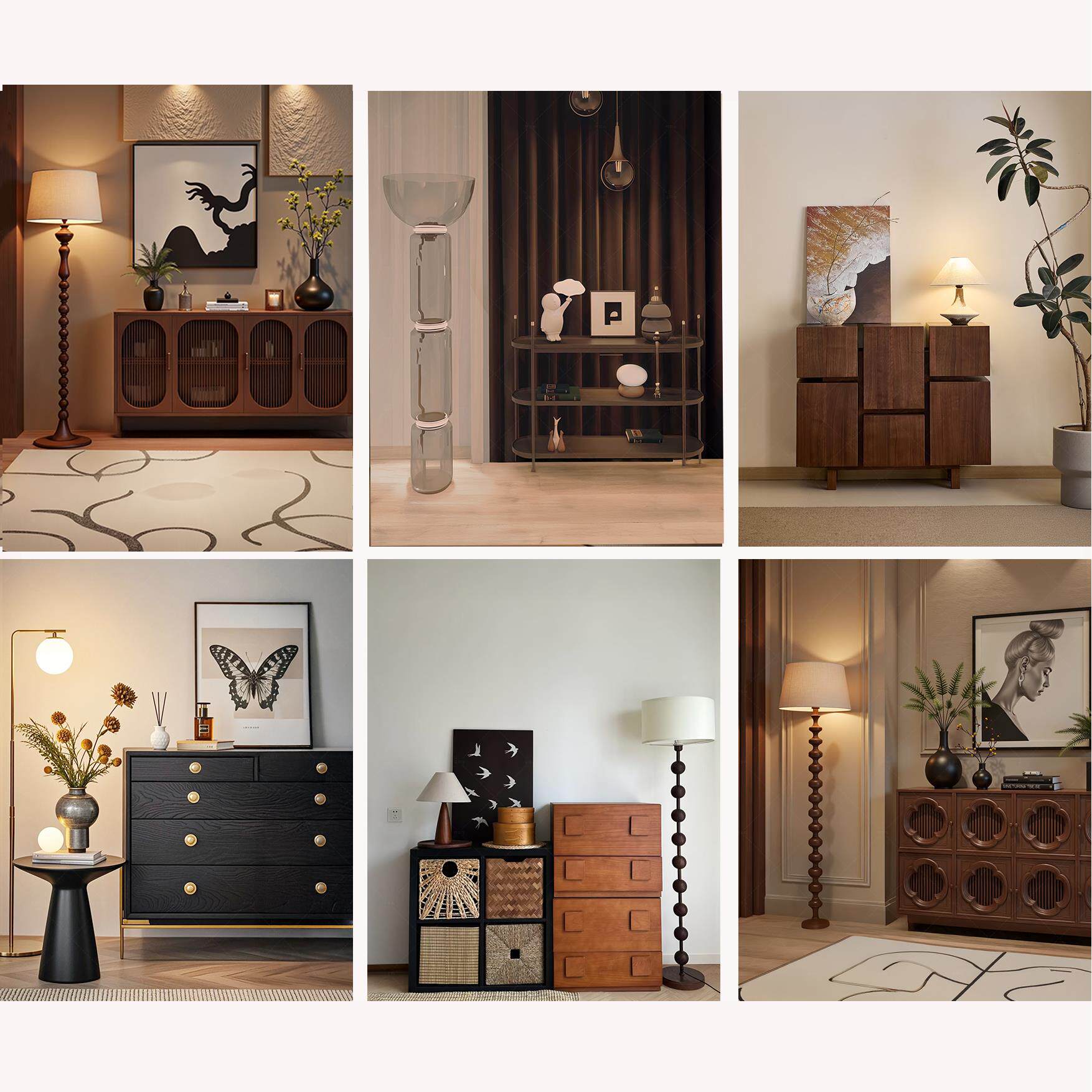 新款轻奢室内家居网红直播3D立体直播背景布新中式高级感简约服饰