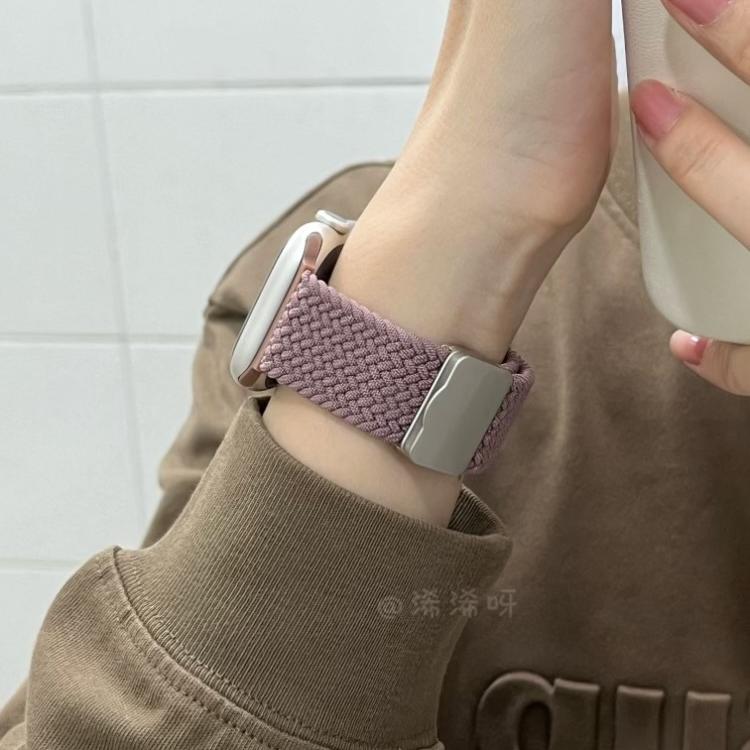 尼龙编织表带适用苹果手表