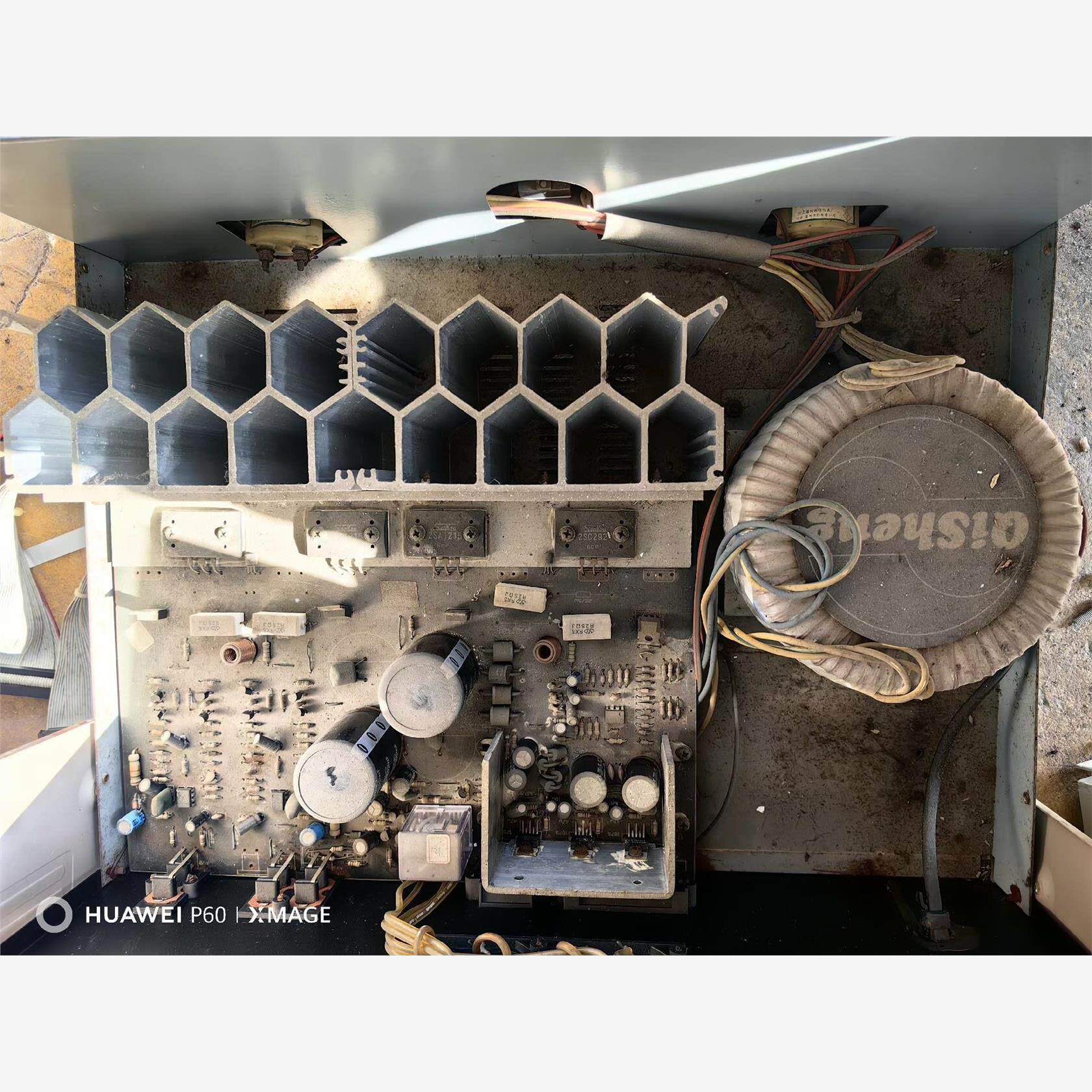 qisheng/奇声 奇声双表头功放 前后级 av-388d