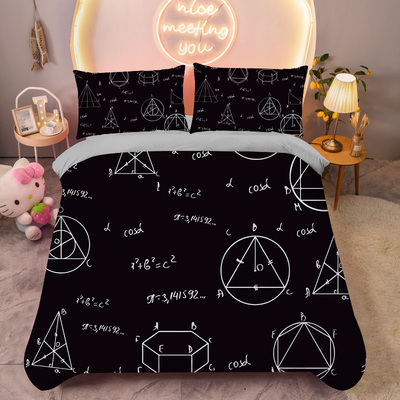 床单款四件套水晶绒公式