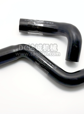 挖掘机三一SY55 60 65 75-8-9新款老款水箱上下水管高品质橡胶