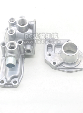 挖掘机 日立ZAX200 210 230 240节温器座 五十铃6BG1节温器上下盖