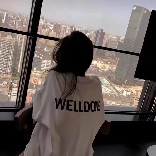 潮牌纯棉短袖T恤女ins潮夏