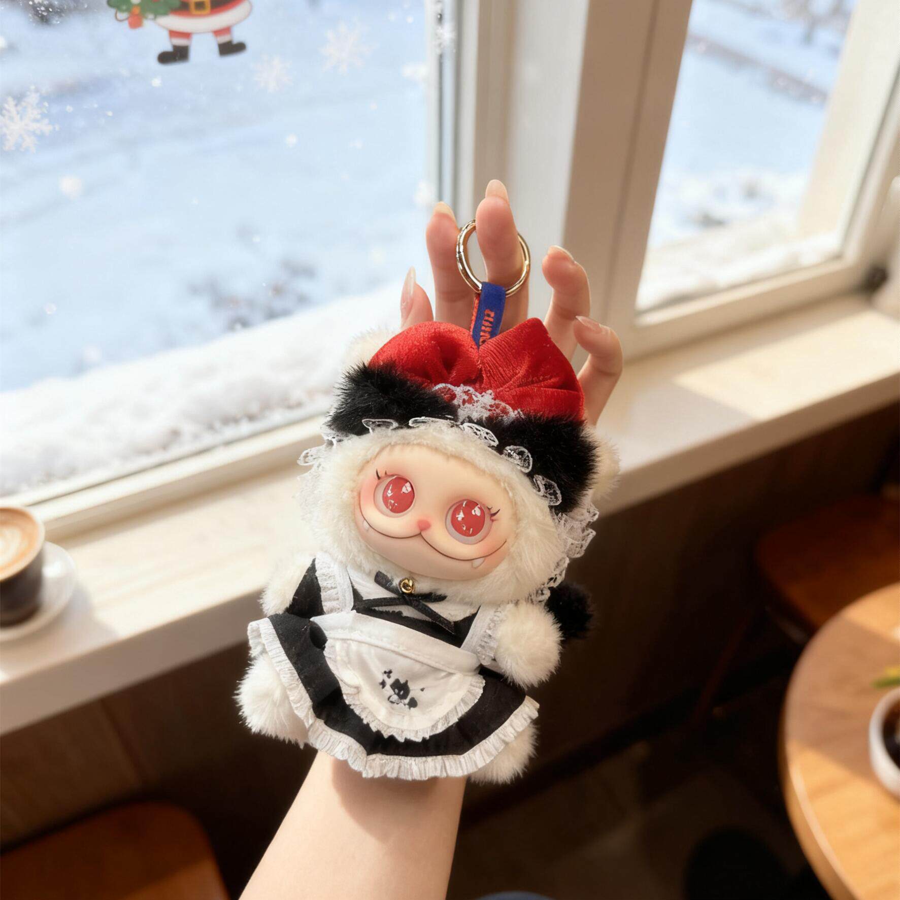 范趣町GISMOW娃衣小憨包联盟盲盒毛绒搪胶衣服替换装猫咪小女仆