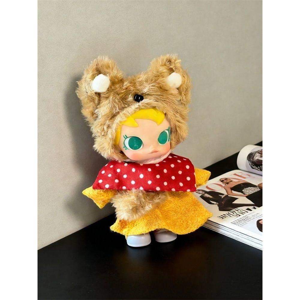 Molly积极入冬baby molly可爱娃衣着替玩偶衣服套装超萌黄油小熊,模玩/动漫/周边/娃圈三坑/桌游,潮玩娃衣,淘宝优惠券,粉丝福利购,淘宝优惠卷