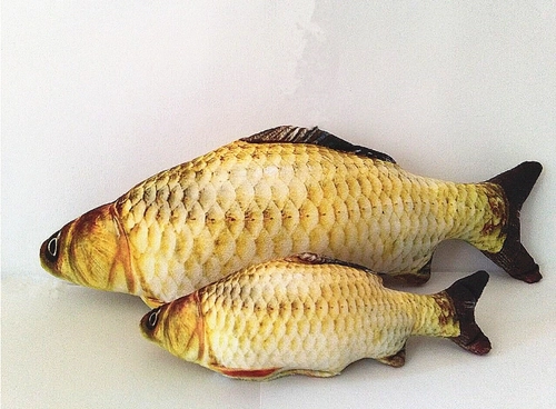 Реалистичная игрушка, мятные рыбки, подушка, домашний питомец, кот