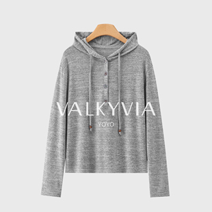 Valkyvia JY883A 悠悠奢品 多巴胺花纱毛巾布帽衫 26新款