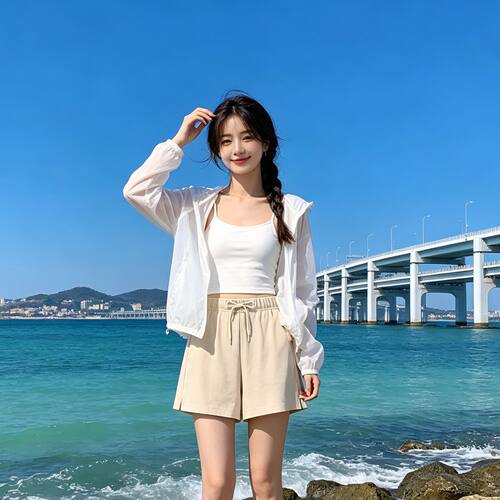【依凡芙爆款】冰丝坑条凉感速干休闲潮流运动短裤JY123S/SY