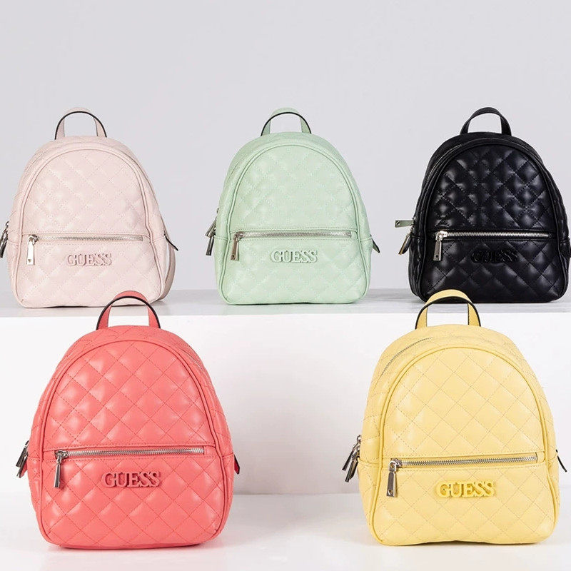 Euramerican new model GUESS Backpack Solid Female bag Quilted Bag Simplicity All-match package pinkycolor letter Female bagin the Leather/Lady bags/Men's bag, Ms. bags  category - from Buy2taobao.com to provide professional Taobao agent buy service