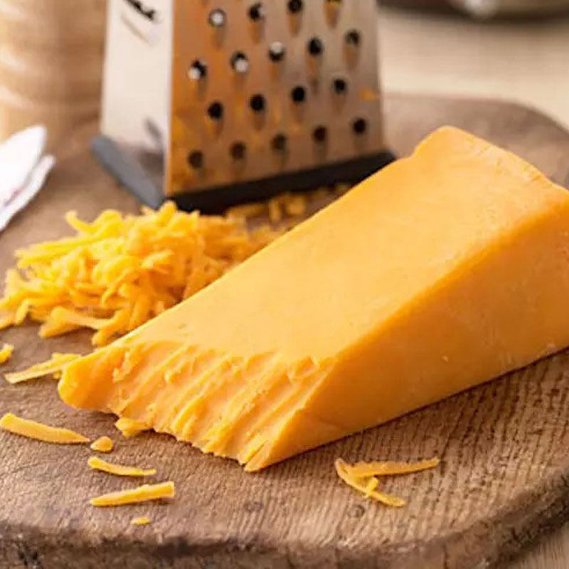 美国美迪橙色车打 红车达芝士 红切达奶酪250g cheddar cheese