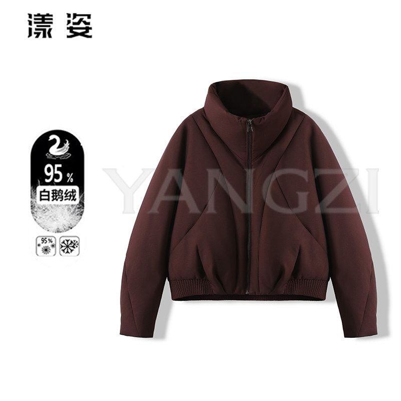 冬季新款时尚简约设计感立领95白鹅绒服外套 XGD2511-251547
