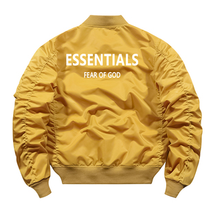 工厂团体工装 私人订制FOG棒球服春秋薄款 飞行员夹克泉州晋江男装