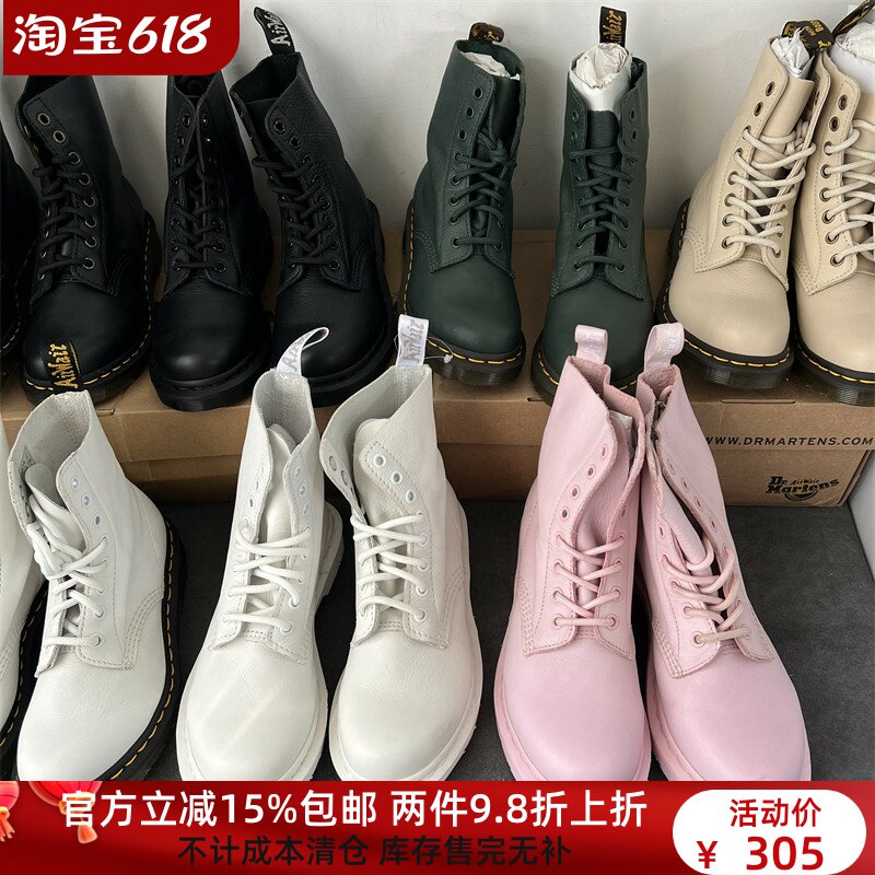 【36-39】原盒！1460 pascal荔枝软皮小众8孔女鞋马丁靴27641076
