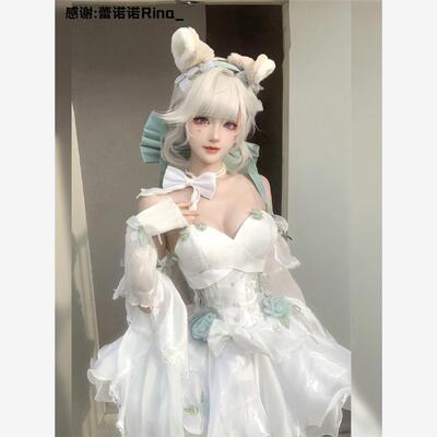 原神cos服琳妮特天使庭院服装cosplay同人游戏周边衣服