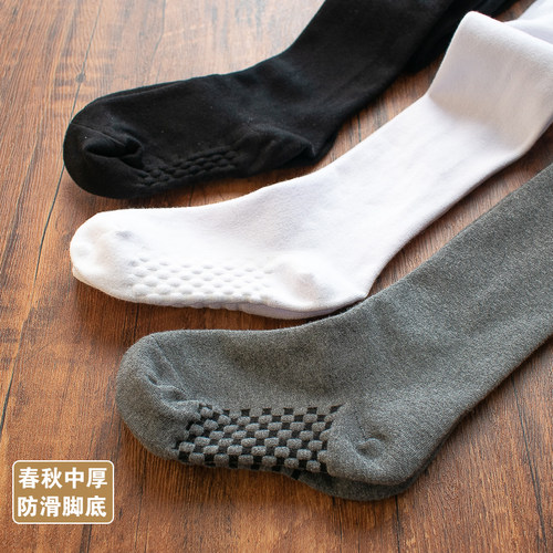 女童打底裤春秋款中厚防滑连体袜