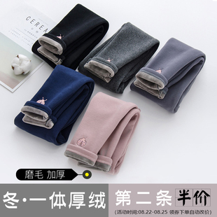 中大童裤 女童打底裤 女宝宝棉裤 外穿洋气儿童打底裤 子 加绒加厚冬季