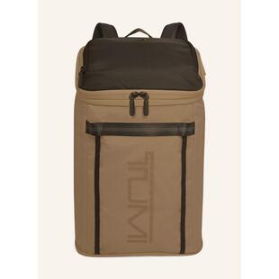 代购TUMI途明男士双肩包可折叠设计前袋拉链侧边拉链开合配件固