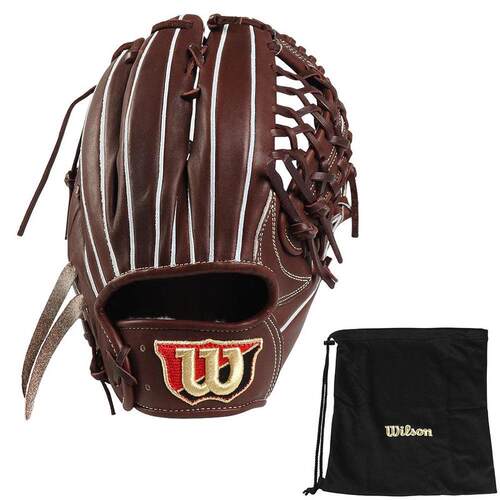 代购Wilson威尔胜男士棒球手套硬式用用日本製