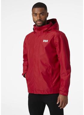 代购海丽汉森夹克外套Helly Hansen Dubliner红色男户外休闲衣海