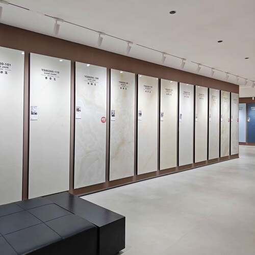 新加坡岩板800X2600X9mm玉石系列连纹岩板客厅电视沙发背景护墙板