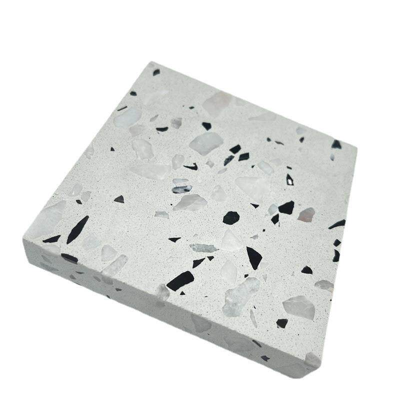 江浙沪水磨石人造石板酒店商场墙面台面地板砖预制石料无机水磨石