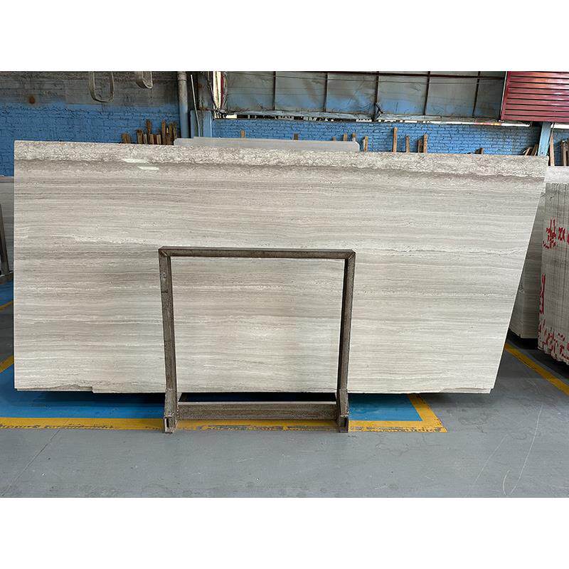 天然大理石板材白木纹飘窗台面桌过门槛洗手盘背景墙石材加工