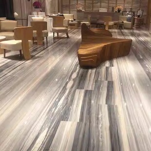 天然大理石蓝金沙桌椅地面板楼梯背景墙设计感别墅石材工程全屋