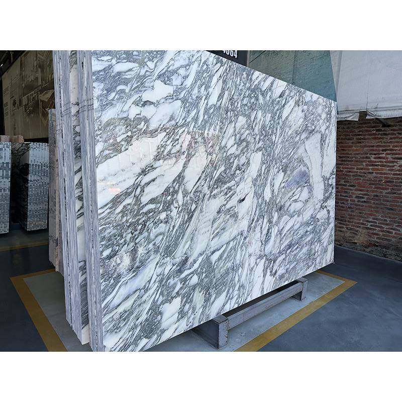 江浙沪天然大理石板材东方雪花白台面桌过门槛洗手盘背景墙石材