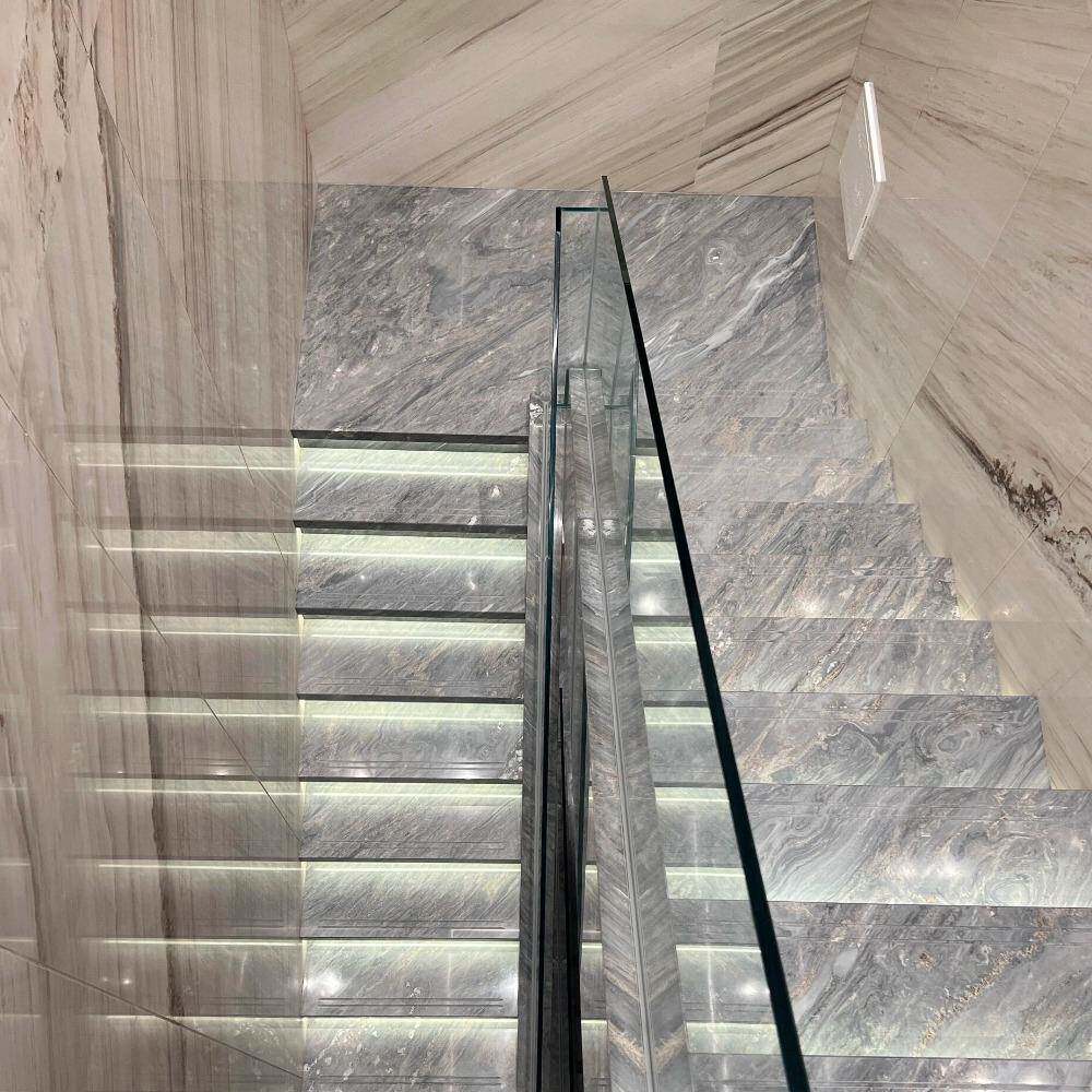 蓝金沙大理石南通天然大理石板材工程别墅酒店台面墙面地板砖加工