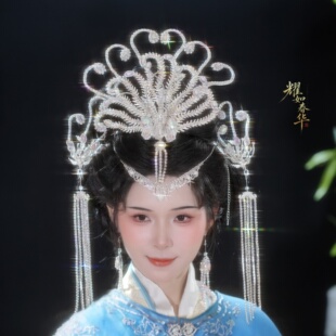 耀如春华 瑾瑶 原创设计超仙仙女日常百搭发饰汉服配饰