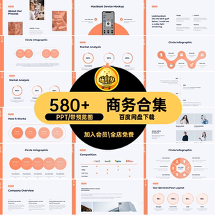 可视化图表PPT合集ppt&keynote企业模板数据ppt&keynote合集合集