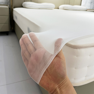 商场展厅床垫保护套罩全包半包透明床笠纱防尘防脏家居床纱定做罩