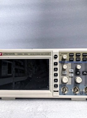 优利德数字存储示波器UTD2102CEL功能包好成色几乎 议价