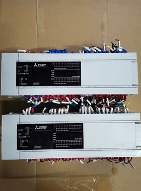 三菱控制器FX5U-80MTES成色漂亮功能包好 议价
