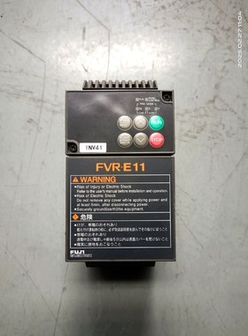 富士变频器FVR0.1E11S-2 原装功能正常实图拍摄 议价