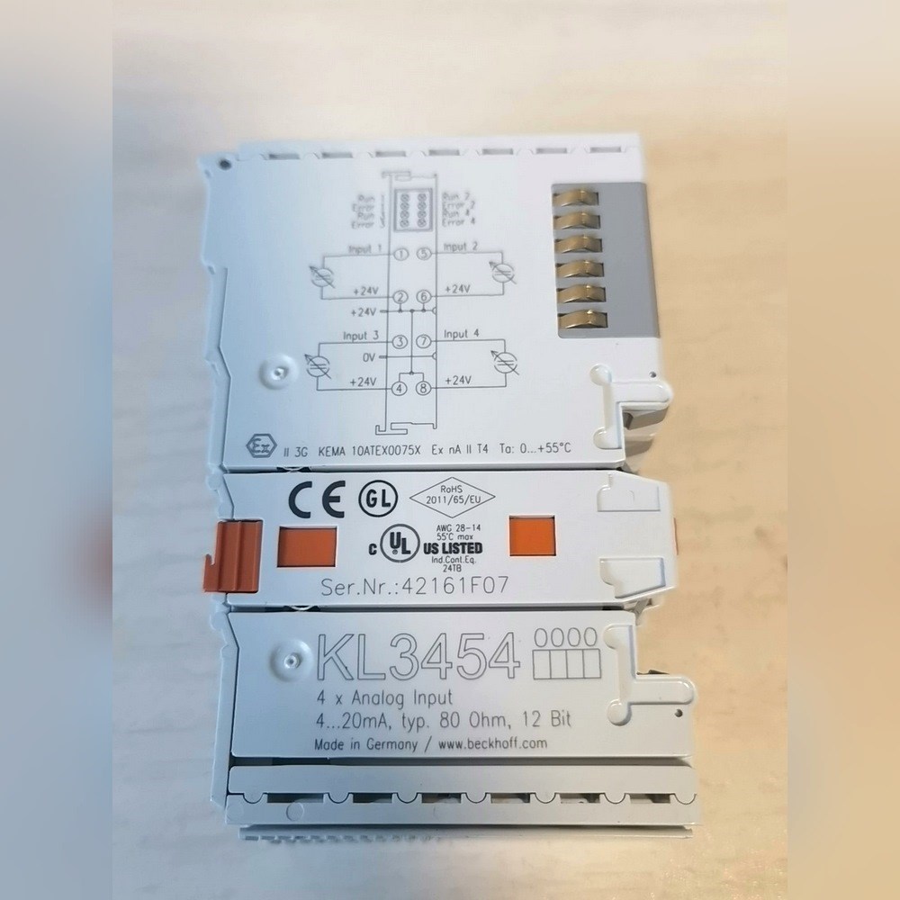 倍福KL3454-0000模块原装无包装功能 议价