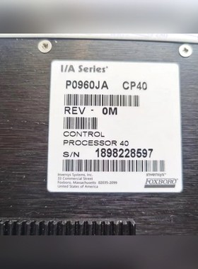 Foxboro P0960JA 议价