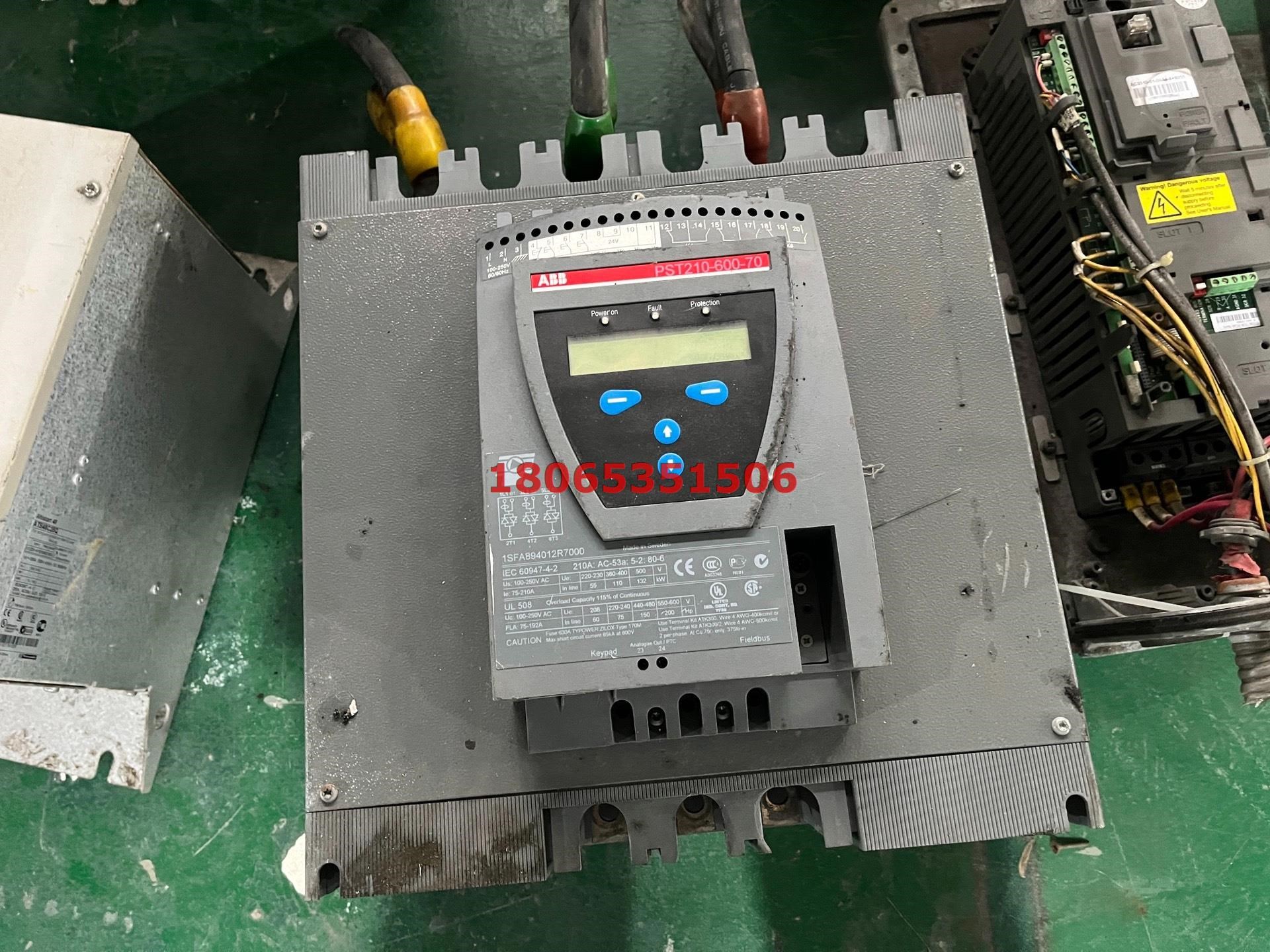 ABB软启动器 PST210-600-70 1SFA89