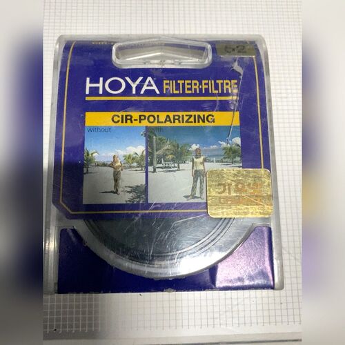 原装HOYA 52mm PL-CIR 滤镜 工程剩余 议价
