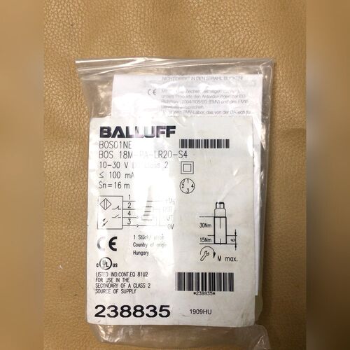 巴鲁夫B0S01NE光电开关传感器B0S 18M-PA- 议价
