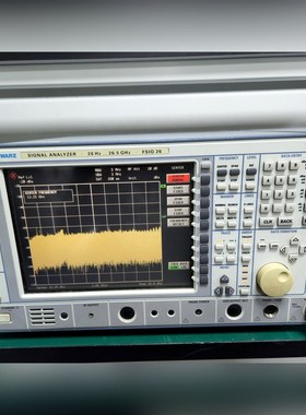实验室使用FSIQ26频谱分析仪外观很好外壳有一点点掉漆 议价