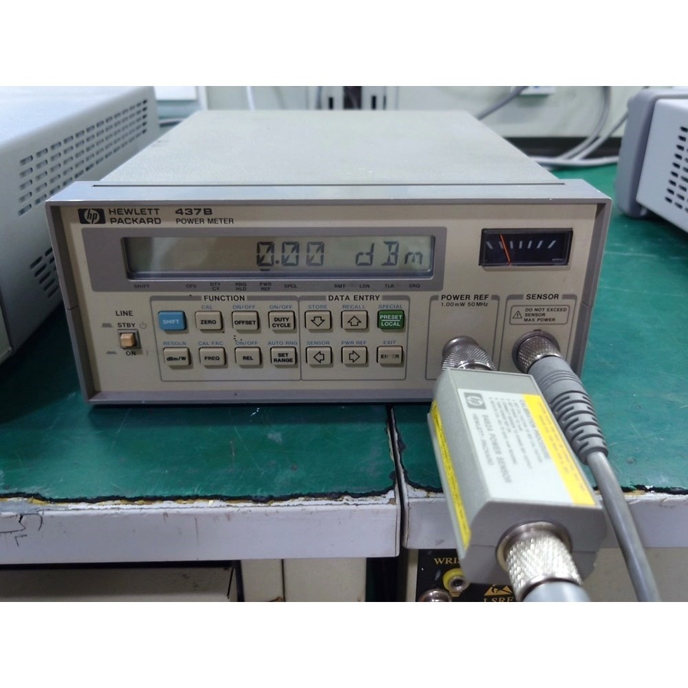 惠普功率计437B加探头8482A KHz-4.2GH 议价